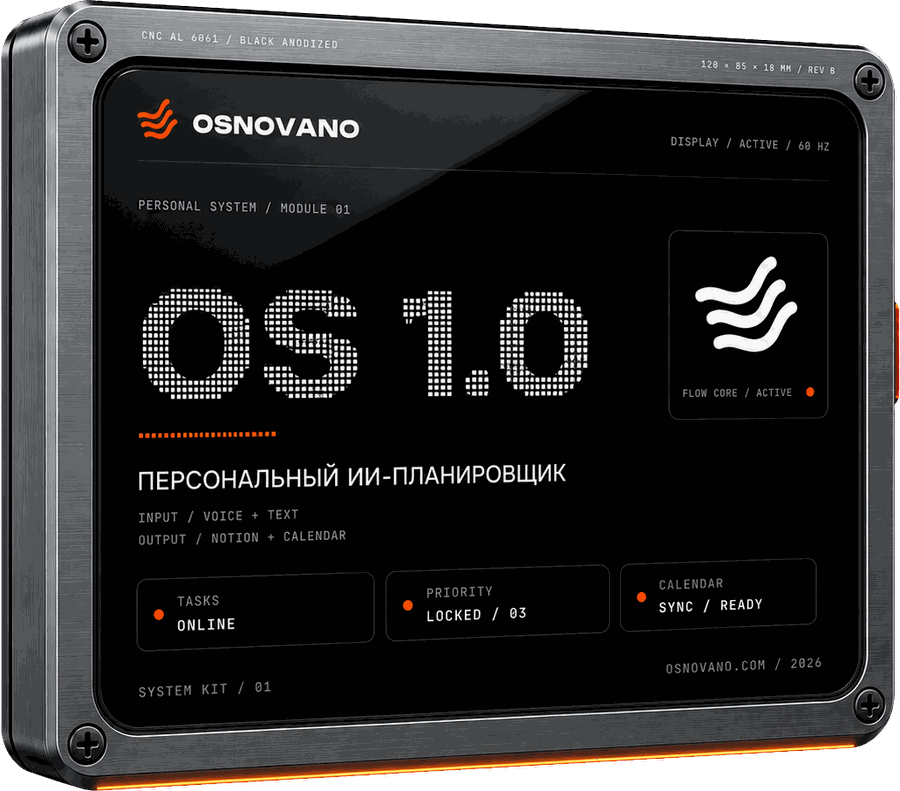 OSNOVANO OS 1.0 — модуль